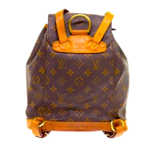 Authentic LOUIS VUITTON Monogram Montsouris PM Backpack - Picture 3 of 16